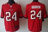 Nike Limited Tampa Bay Buccaneers #24 Mark Barron Red Jerseys,baseball caps,new era cap wholesale,wholesale hats
