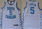 North Carolina Tar Heels #5 Ty Lawson White Swingman Jerseys,baseball caps,new era cap wholesale,wholesale hats