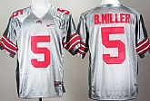 Ohio State Buckeyes #6 Braxton Miller Gray Jerseys,baseball caps,new era cap wholesale,wholesale hats