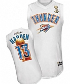 Oklahoma City Thunder #13 James Harden Revolution 30 Swingman 2012 Champions White Jerseys,baseball caps,new era cap wholesale,wholesale hats