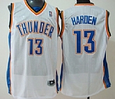 Oklahoma City Thunder #13 James Harden White Swingman Jerseys,baseball caps,new era cap wholesale,wholesale hats