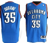 Oklahoma City Thunder #35 Kevin Durant Revolution 30 Swingman Blue Jerseys,baseball caps,new era cap wholesale,wholesale hats