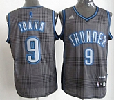 Oklahoma City Thunder #9 Serge Ibaka Black Rhythm Fashion Jerseys,baseball caps,new era cap wholesale,wholesale hats