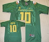 Oregon Ducks #10 D.J. Davis Green Fighting Jerseys,baseball caps,new era cap wholesale,wholesale hats