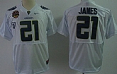 Oregon Ducks #21 LaMichael James White Kids Jerseys,baseball caps,new era cap wholesale,wholesale hats