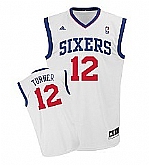 Philadelphia 76ers #12 Evan Turner White Swingman Jerseys,baseball caps,new era cap wholesale,wholesale hats