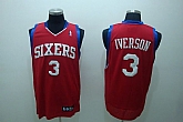 Philadelphia 76ers #3 Iverson red Jerseys,baseball caps,new era cap wholesale,wholesale hats