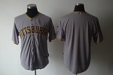 Pittsburgh Pirates Blank Grey Jerseys,baseball caps,new era cap wholesale,wholesale hats