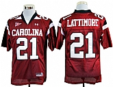 South Carolina Gamecocks #21 Lattimore Red Jerseys,baseball caps,new era cap wholesale,wholesale hats