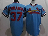 St.Louis Cardinals #37 Hernandez Blue Jerseys,baseball caps,new era cap wholesale,wholesale hats