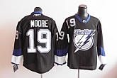 Tampa Bay Lightning #19 moore Black Jerseys,baseball caps,new era cap wholesale,wholesale hats