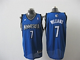 Timberwolves #7 Willams Blue Swingman Jerseys,baseball caps,new era cap wholesale,wholesale hats