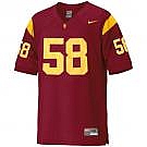 USC Trojans #58 Maualuga Red NCAA Jerseys,baseball caps,new era cap wholesale,wholesale hats