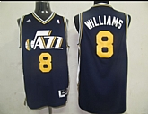 Utah Jazz #8 WILLIAMS Nany blue Swingman Jerseys,baseball caps,new era cap wholesale,wholesale hats