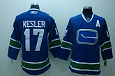 Vancouver Canucks #17 Kesler Blue 3rd Jerseys,baseball caps,new era cap wholesale,wholesale hats