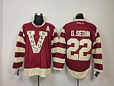 Vancouver Canucks #22 Daniel Sedin 2013 Red Jerseys,baseball caps,new era cap wholesale,wholesale hats