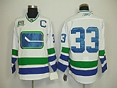 Vancouver Canucks #33 H.sedin White Third 40TH C Patch Jerseys,baseball caps,new era cap wholesale,wholesale hats
