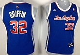 Women's Los Angeles Clippers #32 Blake Griffin Revolution 30 Swingman Blue Jerseys,baseball caps,new era cap wholesale,wholesale hats