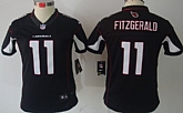 Women's Nike Limited Arizona Cardinals #11 Larry Fitzgerald Black Jerseys,baseball caps,new era cap wholesale,wholesale hats