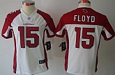 Women's Nike Limited Arizona Cardinals #15 Michael Floyd White Jerseys,baseball caps,new era cap wholesale,wholesale hats