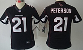 Women's Nike Limited Arizona Cardinals #21 Patrick Peterson Black Jerseys,baseball caps,new era cap wholesale,wholesale hats