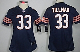 Women's Nike Limited Chicago Bears #33 Charles Tillman Blue Jerseys,baseball caps,new era cap wholesale,wholesale hats