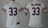 Women's Nike Limited Chicago Bears #33 Charles Tillman White Jerseys,baseball caps,new era cap wholesale,wholesale hats