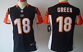 Women's Nike Limited Cincinnati Bengals #18 A.J. Green Black Jerseys,baseball caps,new era cap wholesale,wholesale hats