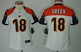 Women's Nike Limited Cincinnati Bengals #18 A.J. Green White Jerseys,baseball caps,new era cap wholesale,wholesale hats