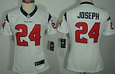 Women's Nike Limited Houston Texans #24 Johnathan Joseph White Jerseys,baseball caps,new era cap wholesale,wholesale hats