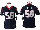 Women's Nike Limited Houston Texans #58 Brooks Reed Blue Jerseys,baseball caps,new era cap wholesale,wholesale hats