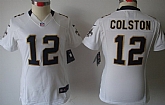 Women's Nike Limited New Orleans Saints #12 Marques Colston White Jerseys,baseball caps,new era cap wholesale,wholesale hats