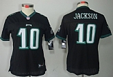 Women's Nike Limited Philadelphia Eagles #10 DeSean Jackson Black Jerseys,baseball caps,new era cap wholesale,wholesale hats