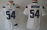 Women's Nike Limited San Diego Chargers #54 Melvin Ingram White Jesey,baseball caps,new era cap wholesale,wholesale hats