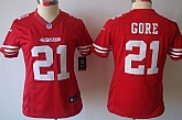 Women's Nike Limited San Francisco 49ers #21 Frank Gore Red Women Jerseys,baseball caps,new era cap wholesale,wholesale hats