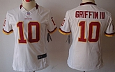 Women's Nike Limited Washington Redskins #10 Robert Griffin III White Jerseys,baseball caps,new era cap wholesale,wholesale hats