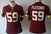 Women's Nike Limited Washington Redskins #59 London Fletcher Red Jerseys,baseball caps,new era cap wholesale,wholesale hats