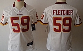 Women's Nike Limited Washington Redskins #59 London Fletcher White Jerseys,baseball caps,new era cap wholesale,wholesale hats