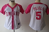 Womens Anaheim Angels #5 Albert Pujols 2012 Fashion Majestic Athletic Jerseys,baseball caps,new era cap wholesale,wholesale hats