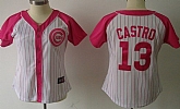 Womens Chicago Cubs #13 Starlin Castro 2012 Fashion Majestic Athletic Jerseys,baseball caps,new era cap wholesale,wholesale hats
