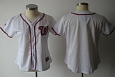 Womens Nationals Blank White Jerseys,baseball caps,new era cap wholesale,wholesale hats