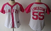 Womens San Francisco Giants #55 Tim Lincecum 2012 Fashion Majestic Athletic Jerseys,baseball caps,new era cap wholesale,wholesale hats