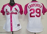 Womens St.Louis Cardinals #29 Chris Carpenter 2012 Fashion Majestic Athletic Jerseys,baseball caps,new era cap wholesale,wholesale hats