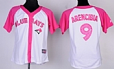 Womens Toronto Blue Jays #9 J.P. Arencibia 2012 Fashion Jerseys,baseball caps,new era cap wholesale,wholesale hats