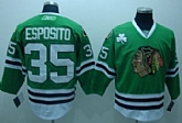 Youth Chicago Blackhawks #35 ESPOSITO Green Kid Jerseys,baseball caps,new era cap wholesale,wholesale hats