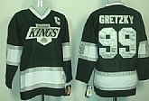Youth Los Angeles Kings #99 Wayne Gretzky Black Throwback Jerseys,baseball caps,new era cap wholesale,wholesale hats