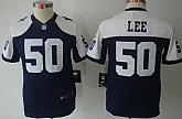 Youth Nike Limited Dallas Cowboys #50 Sean Lee Blue Thanksgiving Limit Jerseys,baseball caps,new era cap wholesale,wholesale hats