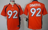 Youth Nike Limited Denver Broncos #92 Elvis Dumervil Orange Jerseys,baseball caps,new era cap wholesale,wholesale hats