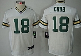 Youth Nike Limited Green Bay Packers #18 Randall Cobb White Jerseys,baseball caps,new era cap wholesale,wholesale hats