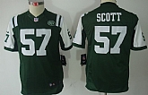 Youth Nike Limited New York Jets #57 Bart Scott Green Jerseys,baseball caps,new era cap wholesale,wholesale hats